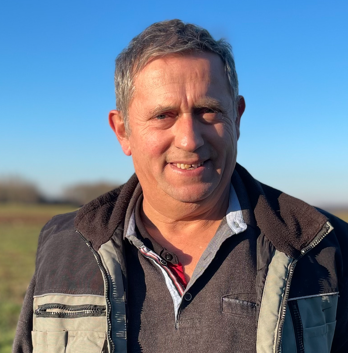 Portrait photo de Laurent Naudin, exploitant agricole